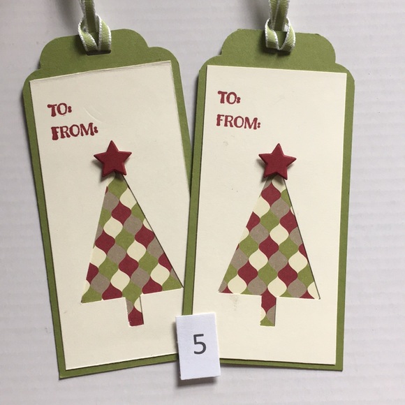 PICK 12 Fancy Christmas Tags FREE SHIPPING - Picture 6 of 15